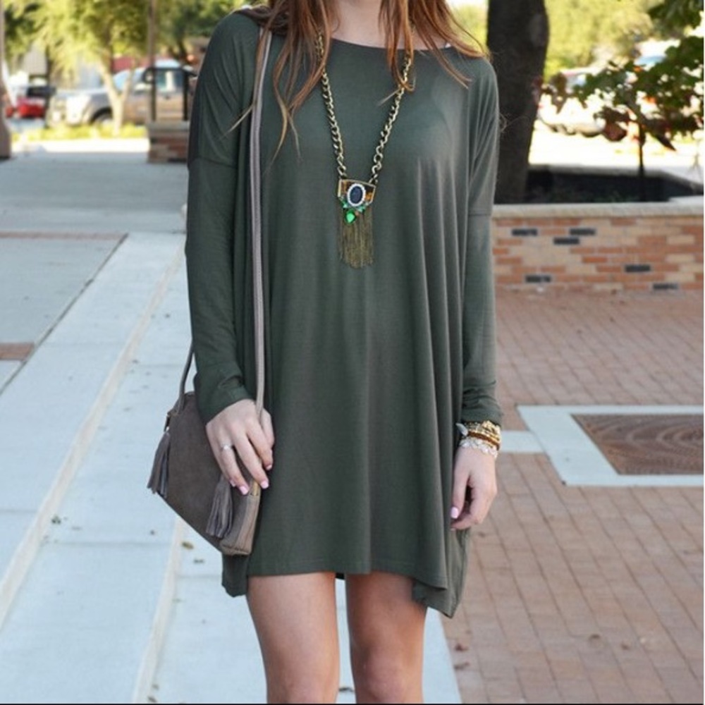 Olive green piko